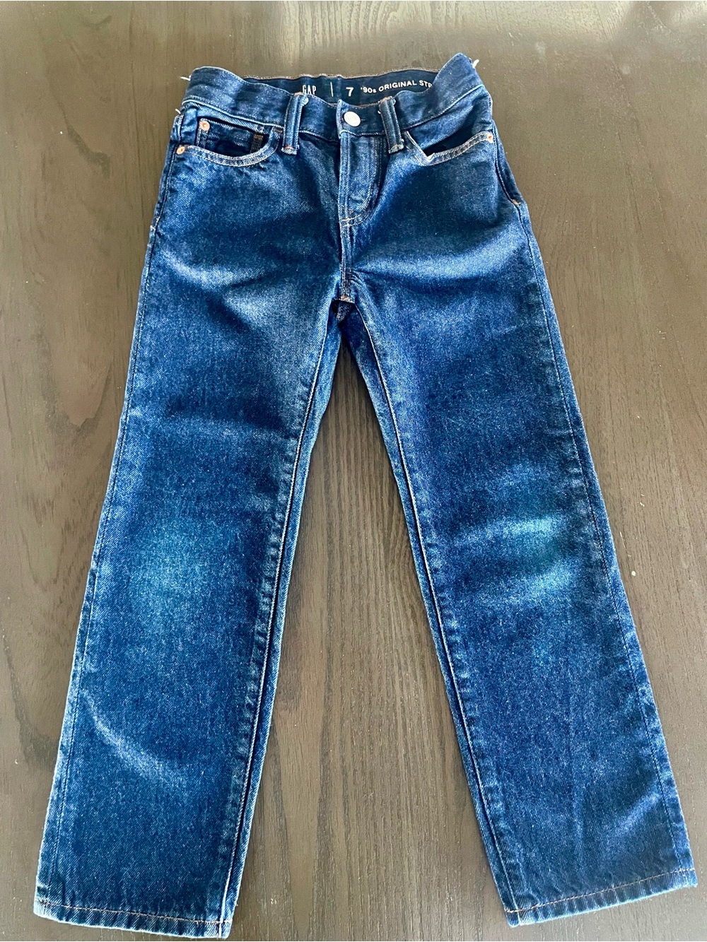GAP Kids Dark Indigo Straight Jeans